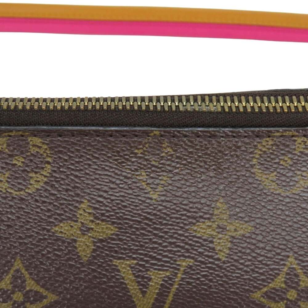 LOUIS VUITTON Brown Monogram Leather Shoulder Bag - Picture 11 of 16